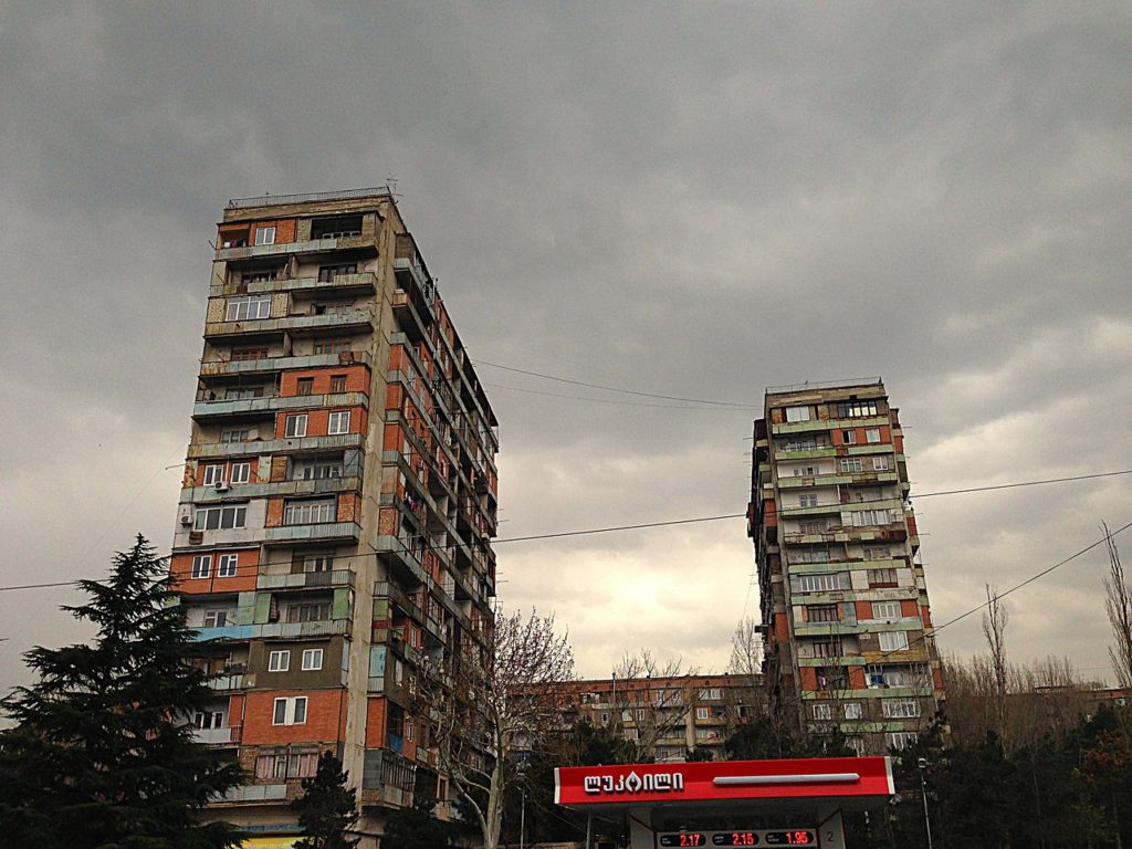 Soviet buildings in Georgia
