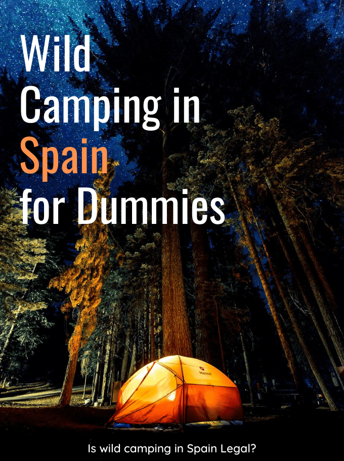 wild camping in spain