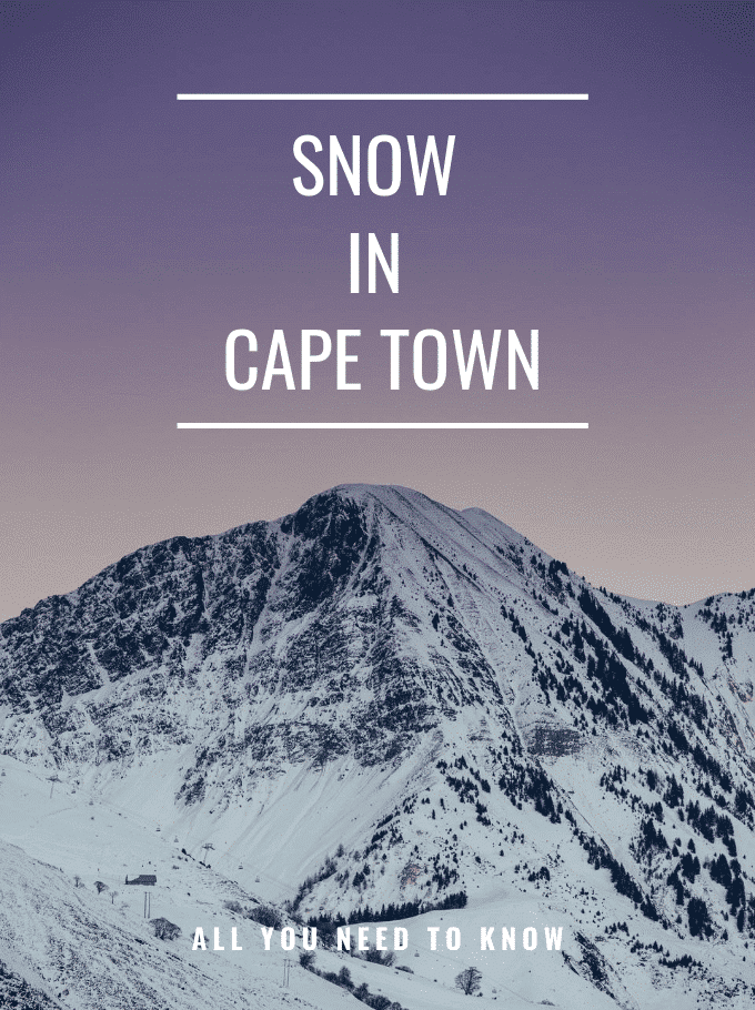 Snowfall in Cape Town, Ceres (All you need to know)
