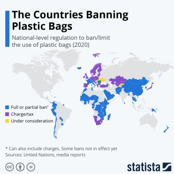 Plastic Ban Map 